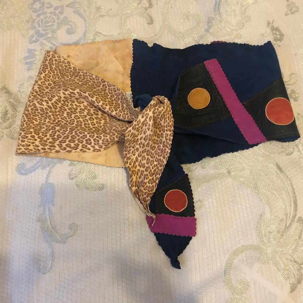 Unique Suede Designer Top